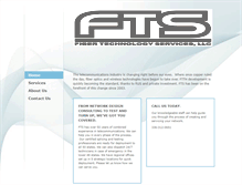 Tablet Screenshot of fibertechnologyservices.com